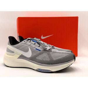 Nike AIR ZOOM STRUCTURE 25 Unisex NEW Running Sneaker White US Size M:11.5/W:13